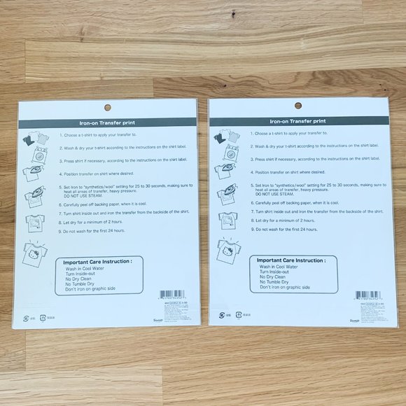 NWT Hello Kitty Iron On Transfer Print for Shirts - Picture 2 of 2